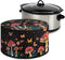 Crock Pot Dust Cover - Mushroom Slow Cooker Dust Cover for 6, 7, 8 Quart Oval Crock Pot