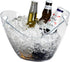 Yesland Ice Bucket, Clear Acrylic 3.5 Liter Storage Tub, Beer Bucket Beverage Chiller Bin for 2 Wine, Champagne Bottles, Beer Bottles