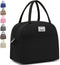 Insulated Cooler Lunch Bag for Women & Men, Water Resistant Lunch Tote Bag (Shoulder Strap Not Included)