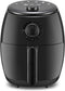 Elite Gourmet EAF0201X Personal Compact Electric Hot Air Fryer, Oil-Less Healthy Cooker, 1000W, 2.1 Quart, Black