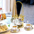 20 Set Set Set Set Purple/500ml) Pcs Porcelain Tea with Metal Holder, European Ceramic Tea for Adults, Adult Tea Gift