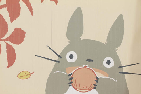 Japanese Noren Curtain Tapestry Totoro Forest Size: 85 × 150cm
