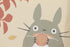 Japanese Noren Curtain Tapestry Totoro Forest Size: 85 × 150cm