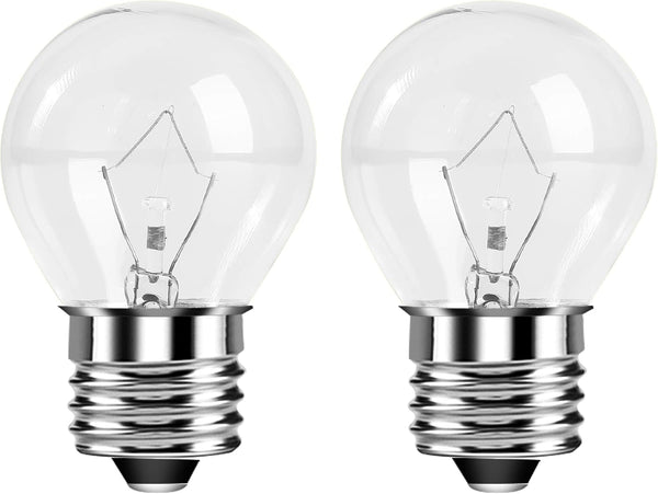 Appliance Oven Light Bulb 40W, Refrigerator Over Hood Stove Microwave Replacement Bulb, High Temperature Resistant A15
