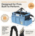 9 FifthStar Cleaning Caddy Bag for Professionals - Heavy-Duty Organizer with Shoulder Strap, Pockets, Mesh Base