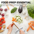 Tempered Glass Cutting Board, 16"x 12" Clear Glass Board for Kitchen Countertop, Scratch Resistant