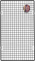 Non-Stick Steel Baking & Cooling Rack, Heavy Duty Oven Safe for Cookies, Cakes, Breads - 9.84"x15.9" - 1 Piece
