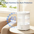 24dB Light,1 MegaWise Healthy Top-Refill Cool Mist Humidifiers for Bedroom, Ultrasonic Air Vaporizer with Water Filter