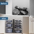 ORDORA Adjustable 8-Tier Pots and Pans Organizer: Under Cabinet Kitchen Storage for 6-11 inch Lightweight Cookware