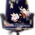 WOMACO Printed Office Chair Covers, Stretch Universal Boss Chair Covers for High Back Chair - Peony