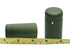 30 Metallic Green PVC Shrink Capsules, Set of 1
