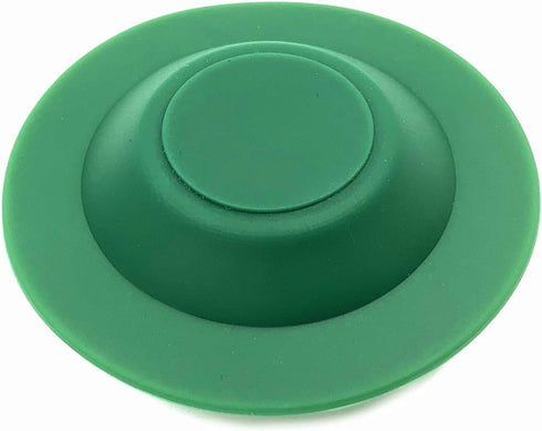 Backflush Disc for Espresso Machine - Food-Grade Silicone Blind Insert, Compatible with Cleaning Tablets (1, Green)