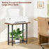 MISSLO Narrow End Table Living Room with Large Tabletop, Sofa Couch Side Table Bedroom Slim Nightstand for Small Space