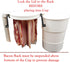 WowBacon Wow Microwave Bacon Cooker - with Locking Lid and Easy Grip Handle makes cooking bacon a Joy! Made in USA!