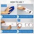 4 3.75 Inch (White,2 Pack) Sophico Yogurt Organizer for Fridge, Capacity Yogurt Sliders for Refrigerator, Yogurt Holder