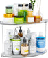 Yieach 2 Counter Counter Tier Corner Bathroom Organizer,Clear Bathroom Organizers and Storage,Acrylic Bathroom Shelf