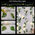 33ft 100 suddus Vine with Fairy Light Plug in, LED Pothos String Lights Connectable with Remote, Leaf Lights