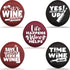 Funny Wine Stoppers Set of 5, Silicone Wine Bottle Stopper with Gift Box, Cute Christmas Gift