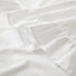 Set 2, 20" 30", KKJIAF Ruffle Pillow Cases Queen Size of Ruffled Pillow Covers with Envelope Closure, Wrinkle Resistant