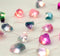Nature Colorful Fluorite String Lights 6.5 FT 20 LED String Lights for