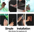 Window Film 17.5" x 78.7" Blackout for Ultimate Privacy and Sun Blocking, Removable Static Cling Film for Home, RVs