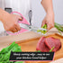 iBayam Kitchen Scissors, 8.5" All Purpose Shears with Sheath, Pink Kitchen Accessories, Home Essentials, Gadgets