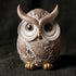 Smadeer Owl Statue and Figurine for Home Decor Accents Adorable Owl for Shelf Bookshelf Bedroom Living Room Office