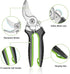 WORKPRO Garden Bypass Pruning Shears, 8.5" Scissors with CRV Forged Blades for Cutting Bonsai, Branch, Herb