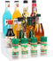 Spice Rack, No Tool Needed Self-derived Snap On Assembly, 10 in for Jars, 3 Tier Kitchen Organizer