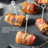 I-MART 15 Pack Stainless Steel Cocktail Picks, Reusable Metal Skewers for Drinks, Appetizers, Bloody Mary, Olives, 4.25