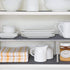 HooTown Shelf Liner Kitchen Cabinet Drawer Mats, 11.8 Inch Wide x 78.7 Inch Long, Non Adhesive EVA Plastic Waterproof