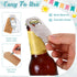 32 Pickmesh Pcs Popping Bottle Openers Baby Shower Return Favors for Guests Bear Footprint Pacifier Baby Bottle Openers