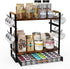 Coffee Bar Station Organizer for Countertop - 32 Pod for K Cup