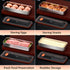 Bacon Container for Refrigerator, Airtight Stainless Steel Deli Meat Storage Containers for Kitchen Food Storage