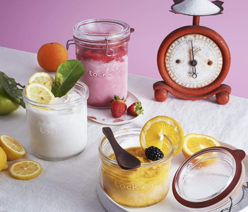 Luigi Bormioli Lock-Eat 25.25 oz XL Food Jar, 1 Piece, Clear