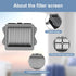 3 S3 5 Set 3 6 Vacuum Mop Replacement Parts Compatible with Tineco Roller Brush Replacement, Suitable with Ifloor