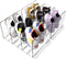 Copidrum Clear Kids Shoe Rack Holder for Closet Storage Organizer Stackable Shoes Shelf