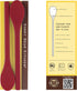 Honey Bear Kitchen Silicone Stirring Spoon Set of 2, Super Scarlet for Coffee & Tea