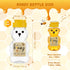 MOLADRI 18 Pack 5 Oz (150 ml) Plastic Bear Honey Bottle Jars, Empty Fluid Honey Squeeze Container with Flip-lid