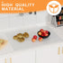 Clear Shelf Liners for Kitchen Cabinets, 10 Inch Width Non-Adhesive Waterproof Drawer Liner, 10×396 Inch
