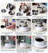 Stainless Steel Drip Coffee Filter Maker, Vietnamese Style Infuser, Ideal for Home/On-the-Go (Gold)