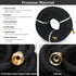 MHMHM 50FT 1/2 Inch Heavy Duty Soaker Hose Rubber Garden Drip Irrigation Hose with Solid Brass Connector Water Saving