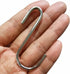 Pack of 10 Heavy Duty S-Shape Hooks, Stainless Steel 2.4" Pan Pot Holder Rack Hooks for Kitchenware