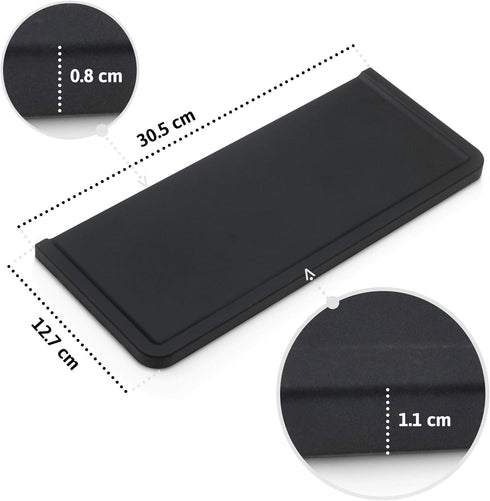 XUNADA Large Espresso Tamping Mat (5” x 12”) - Ultra Thick Premium Coffee Tamper Pad, Strong Grip Silicone Tamp Station