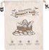 Ministrouetion 2 Packs Beeswax Bread Bags for Homemade Bread, XL Reusable Cotton Linen Sourdough Bread Bags to Keep