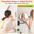 Hahoray 8 20X 4 inches, 360Swivel Wall Mount Makeup Mirror with Strong Magnification Keep Bathroom Shaving Mirror Wall