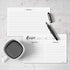 Double Sided Recipe Cards, Set of 50, 4x6 Inch Thick Cardstock with Lines