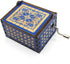 1 Set ukebobo Wooden Color Painted Music Box I Love You to The Moon and Back Color Painted Music Box, Gifts
