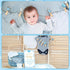 Patelai 321 5 Set Pcs Blue Bow Boy Baby Shower Games Decorations a Sweet Baby Boy Is on The Way Blue Gender Reveal