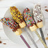 MULTIONS 26+24PCS set,Treat Including24PCS 6-Inch Stick24PCS Candy Apple Stick Sticks Rhinestone Apple Bamboo Bags a